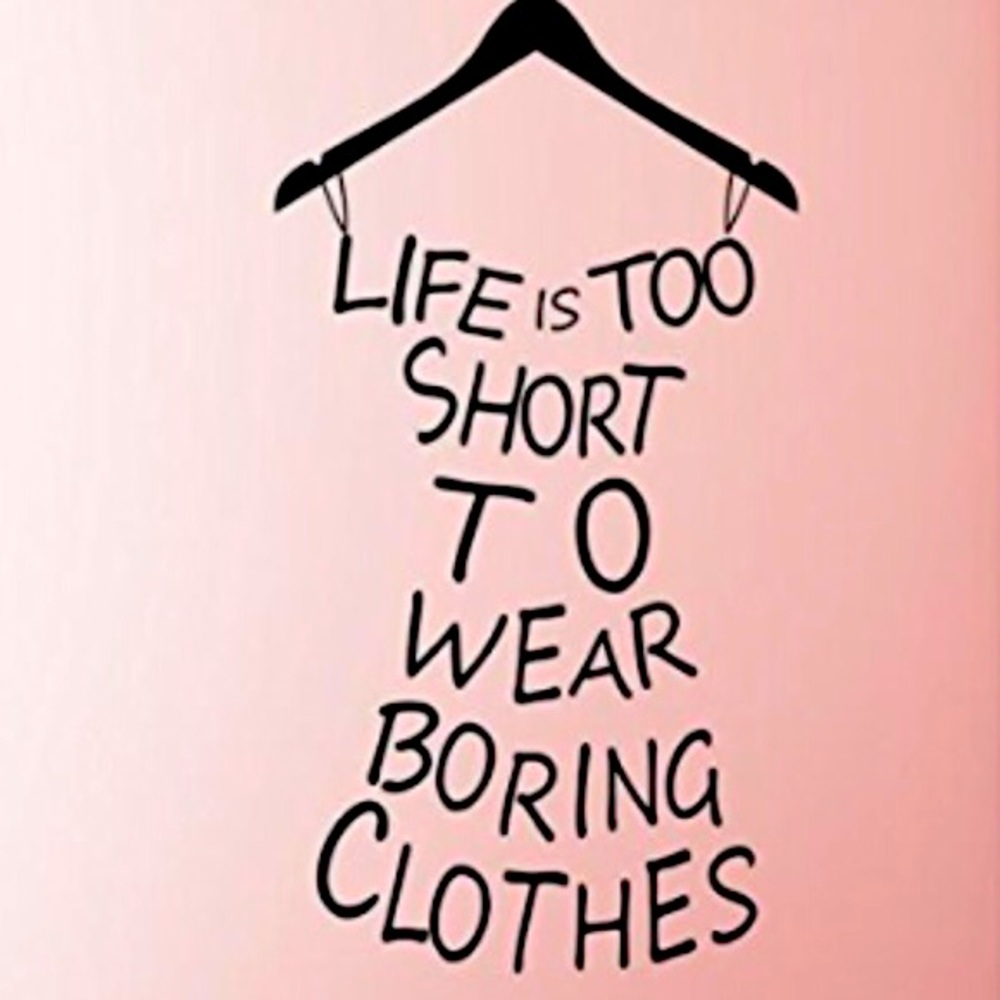 Wear that dress! 👗 😉 Buy the shoes! 👠